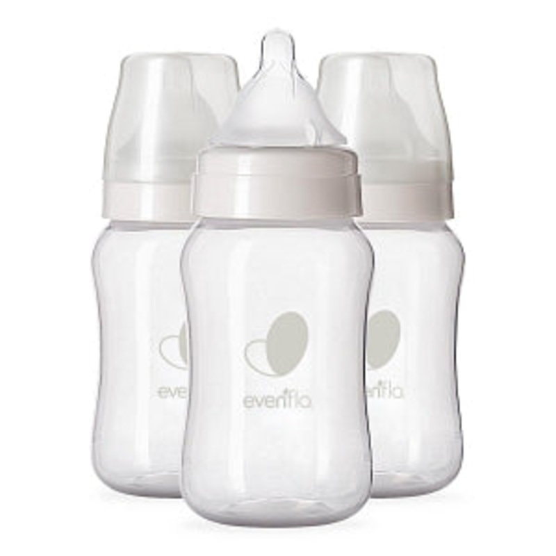 Evenflo Feeding Evenflo Balance Plus Wide-Neck Bottle – Evenflo Balance Plus Wide Neck Bottle, 9 oz., 3/Pack – 1129311