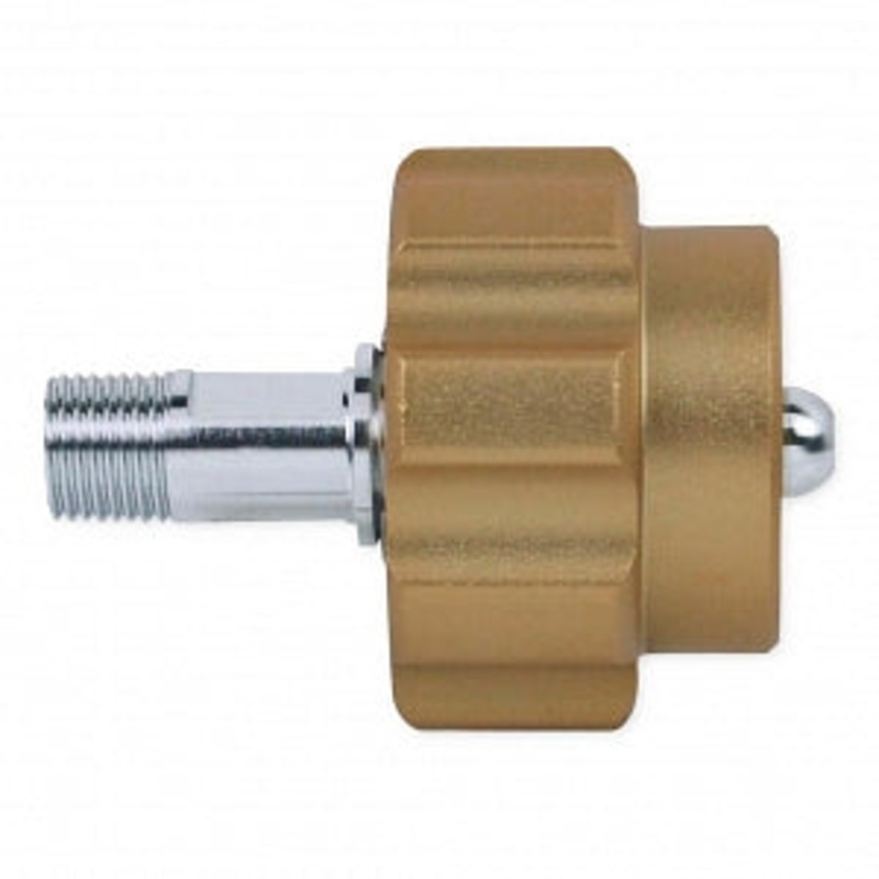 Genstar Technologies Diss 1/8 NPT Male Adapters – DISS Air Adapter, Female Hand-Tight x 1/8 NPT Male Connector – 3222UAIRNT2